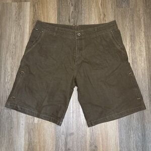Kuhl Ramblr Short Mens 40 Brown Patina Dye Vintage Cargo‎ Pocket Hiking Outdoor